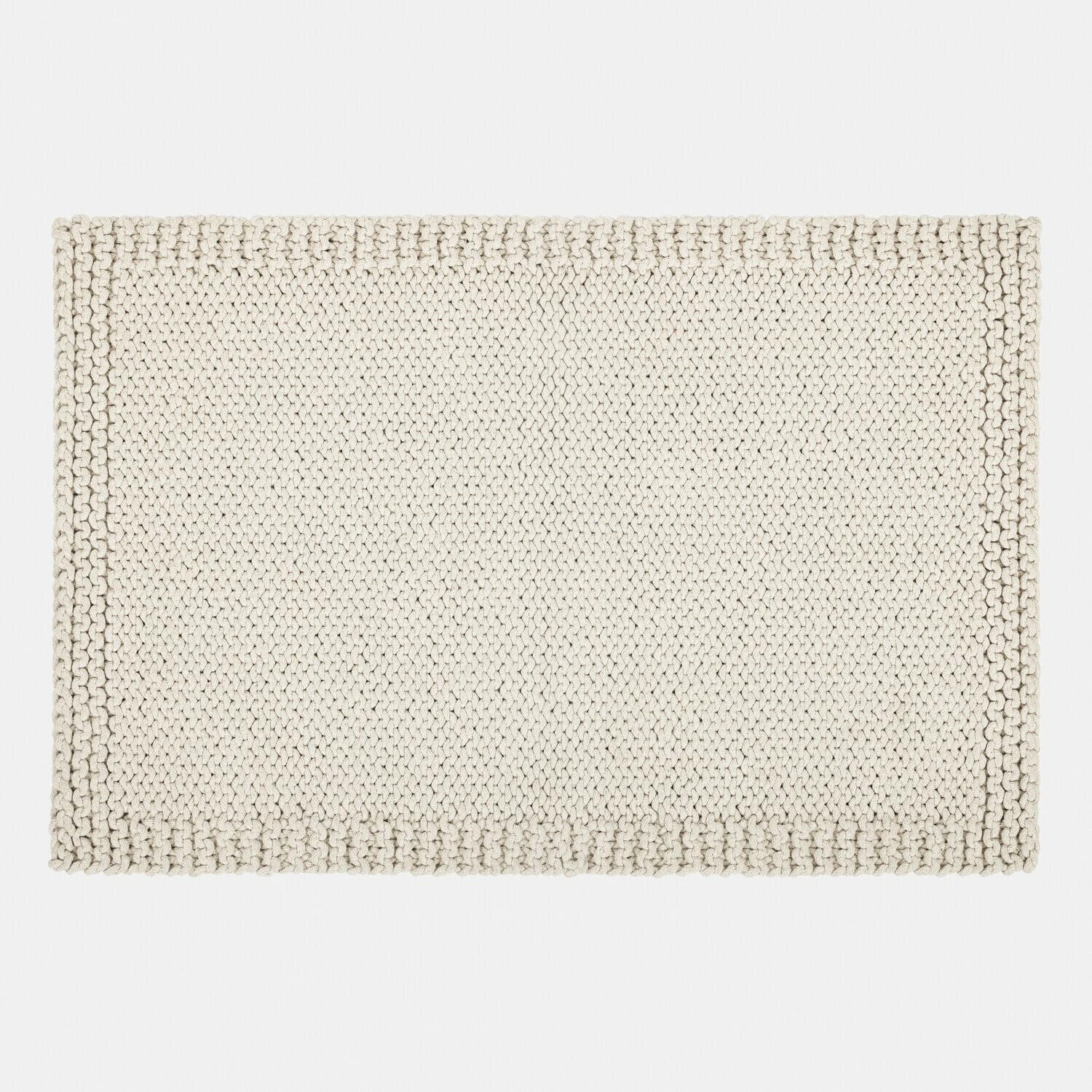 Loberon Badematte Carsen, Creme