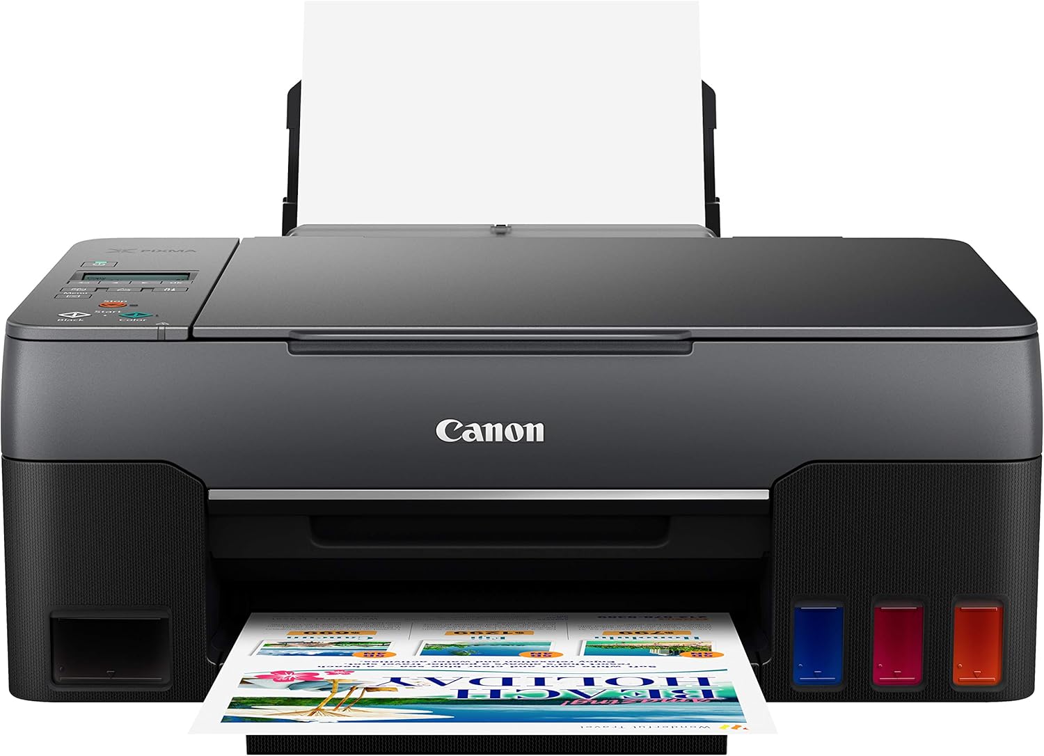 Canon PIXMA G1220 Single Function MegaTank Inkjet Printer, Print Only, Black, (4469C002)