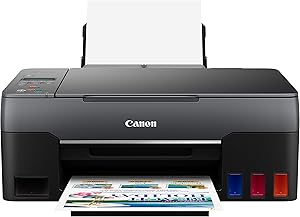 Canon PIXMA G1220 Single Function MegaTank Inkjet Printer, Print Only, Black, (4469C002)