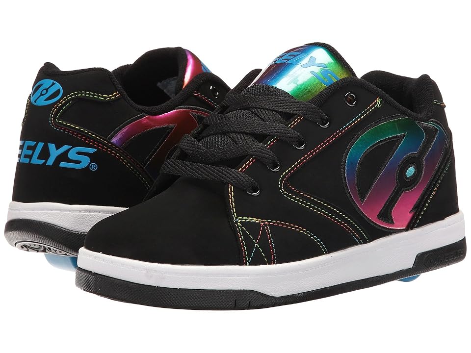 

Heelys Propel 2.0 (Little Kid/Big Kid/Adult) (Black/Rainbow Foil) Kids Shoes