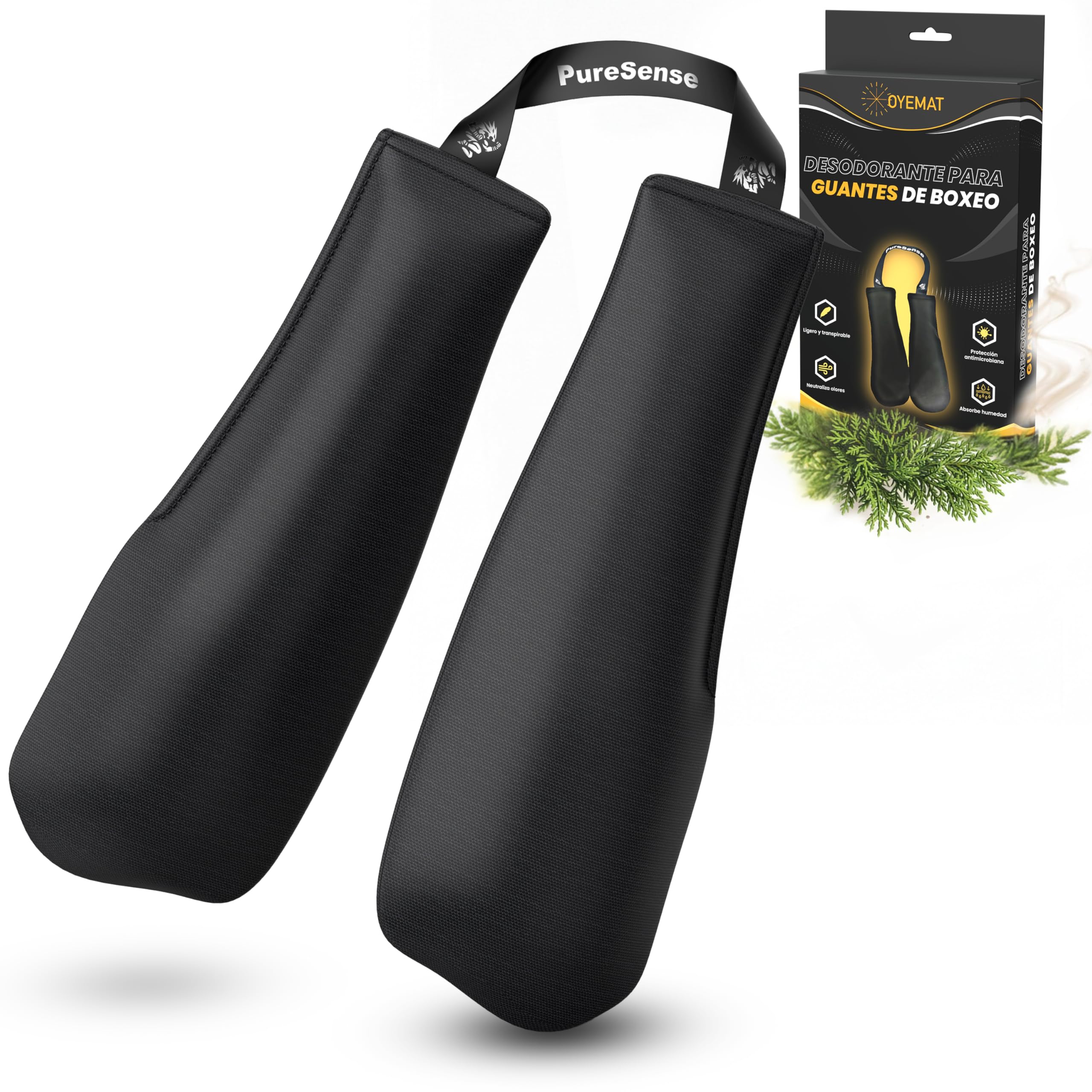 OYEMAT Deodorante Guanti Boxe e Altri Sport - Elimina Odori e Umidità - Accessorio Essenziale per Attrezzature da Boxe