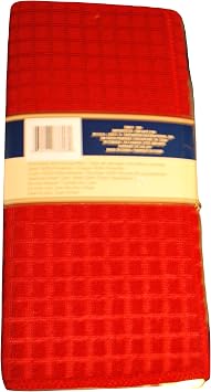Home Collection Red Dish Drying Mat - 12 x 18