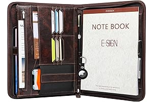 IVESIGN Left Handed Padfolio: The Perfect Organizational Companion for Professionals