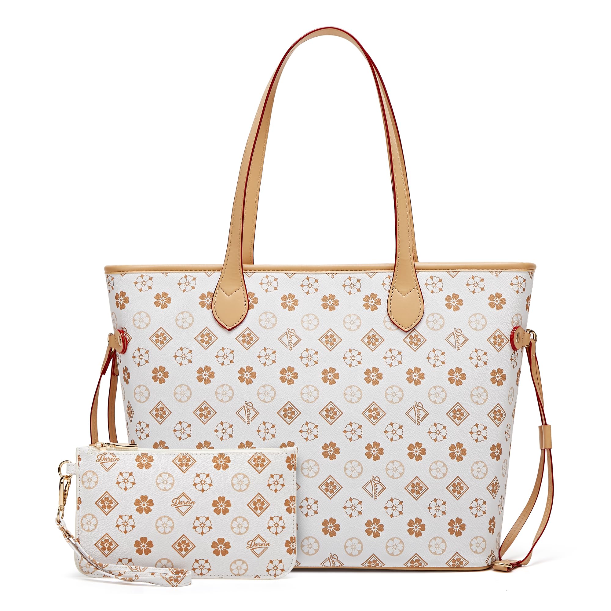 Women Fashion Handbags Tote Bag Shoulder Bags Top Handle Satchel Purse Set