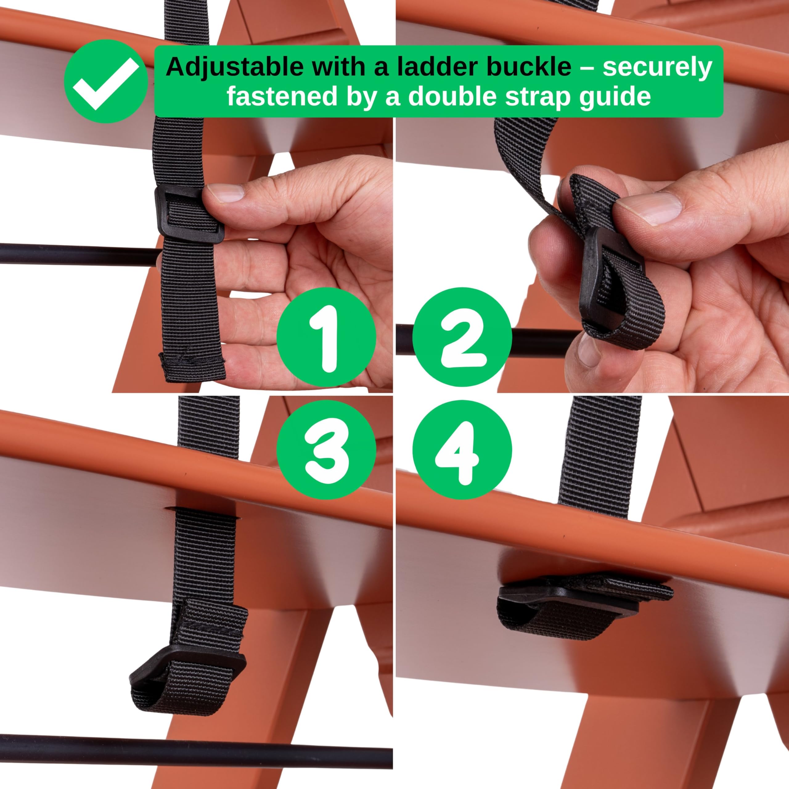 Sistema di imbracatura a 5 punti per seggiolone, 1 set, compatibile con Hauck Alpha Beta, Stokke Tripp Trapp, Roba e molti altri, in nero, con cinghia inguinale