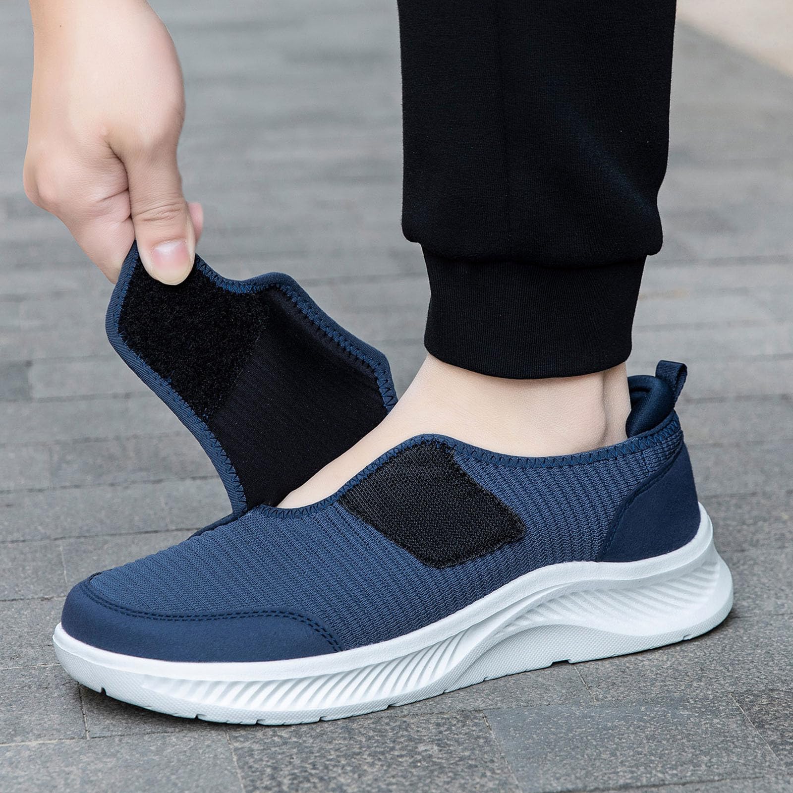 Wygodne, oddychające sneakersy z szerokimi palcami, dla kobiet i mężczyzn