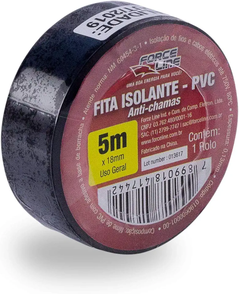 Force Line - Fita Isolante 5 Metros Antichama