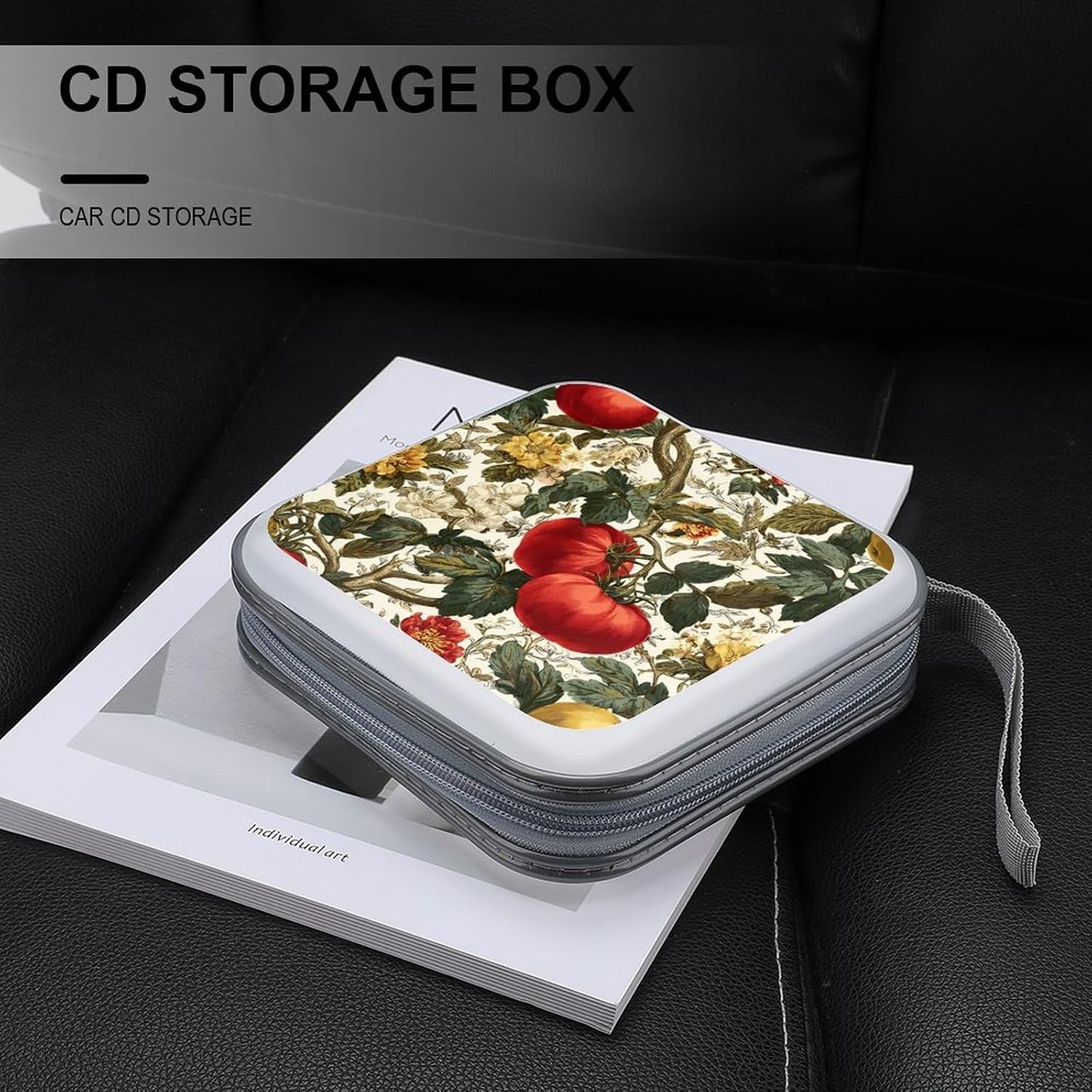 Fresh Tomatoes CD Case Wallet Portable DVD Holder Organizer Box image 5