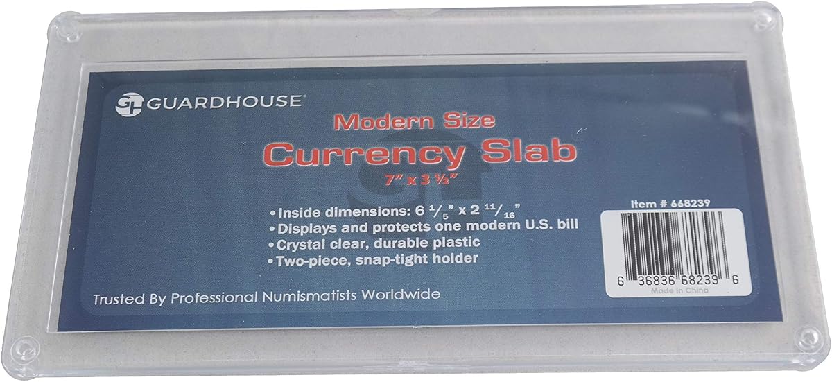 Guardhouse Modern Currency Snaplock Holder