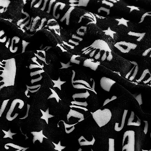 Miniatura 5 de Juicy Couture - Manta para sofá  Crown Royal  De felpa y acogedora  Mantas decorativas para sofás, sillas y camas  Lujosa y suave  Decoración