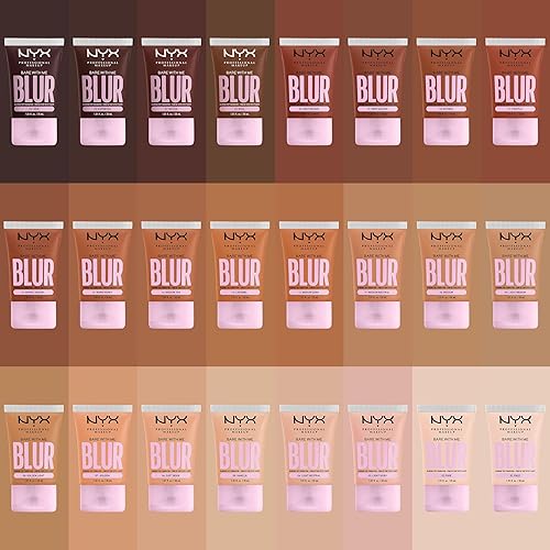 Vista 154 de NYX PROFESSIONAL MAKEUP Bare With Me Blur Skin Tint - Base de maquillaje con matcha, glicerina y niacinamida, marfil claro 03 marfil claro