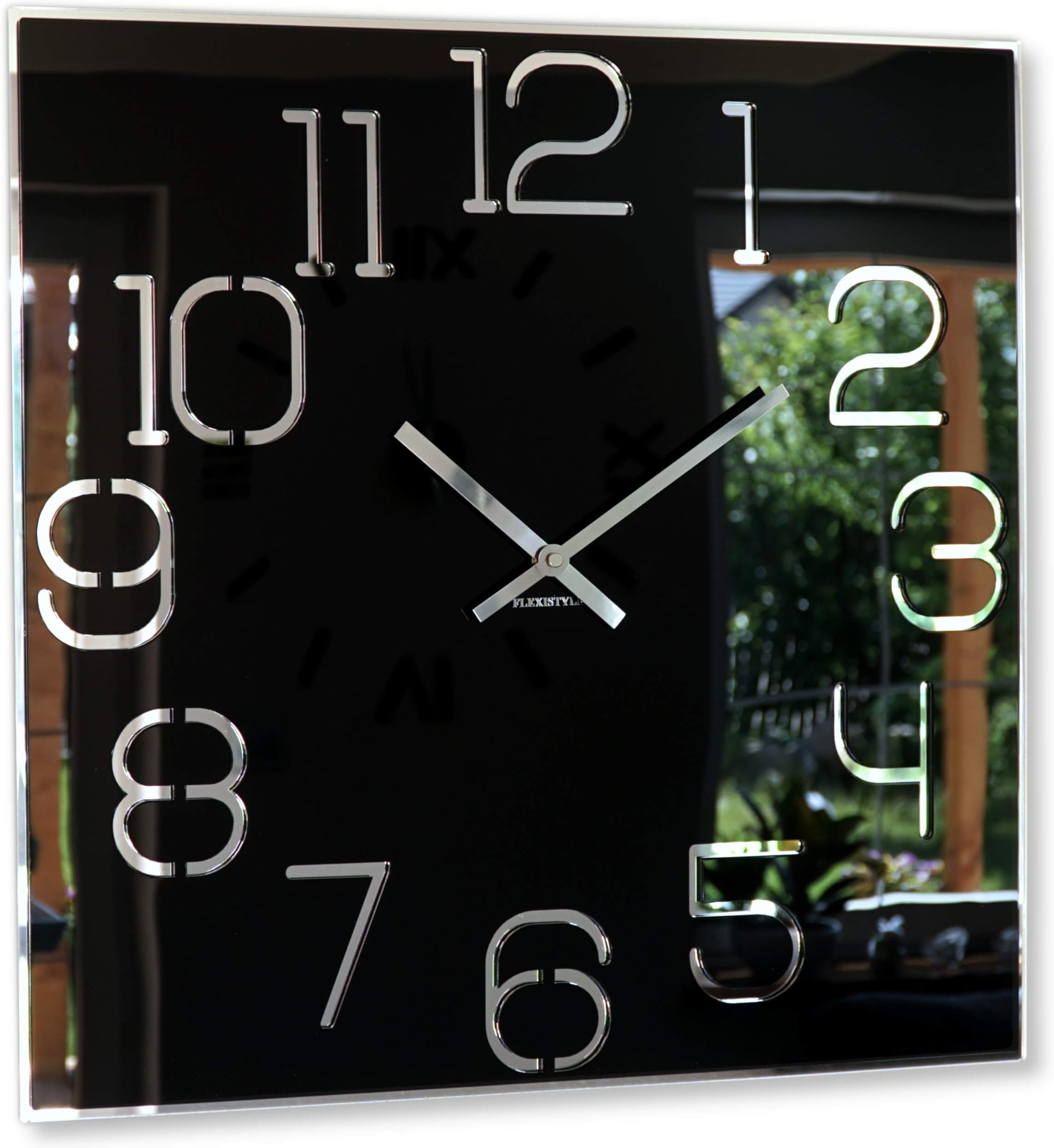 Karlsson Analoog horloge KA4398, zwart, 35 cm, Vintage