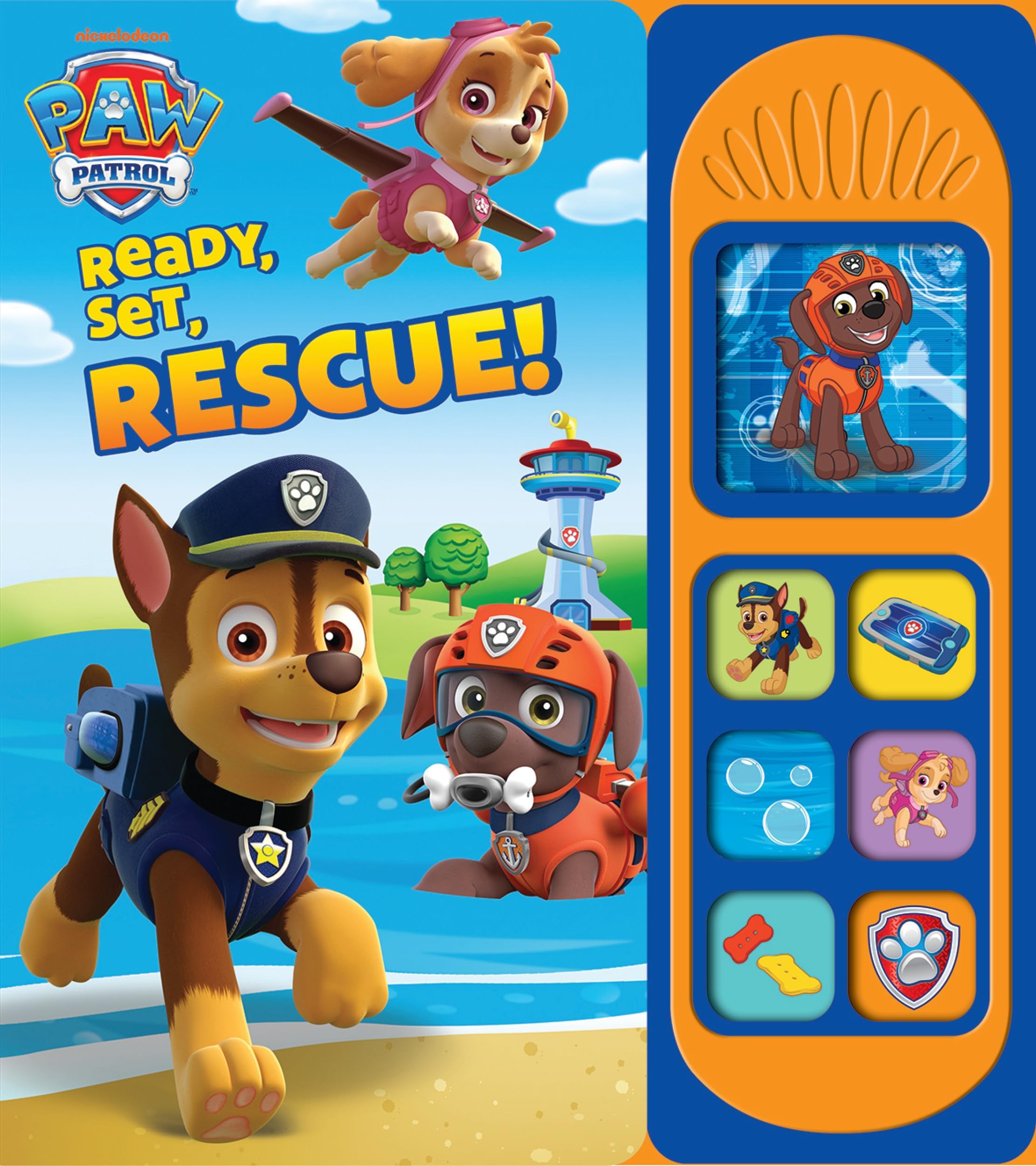 Nickelodeon Paw Patrol - Ready, Set, Rescue! Sound Board Book  - PI Kids