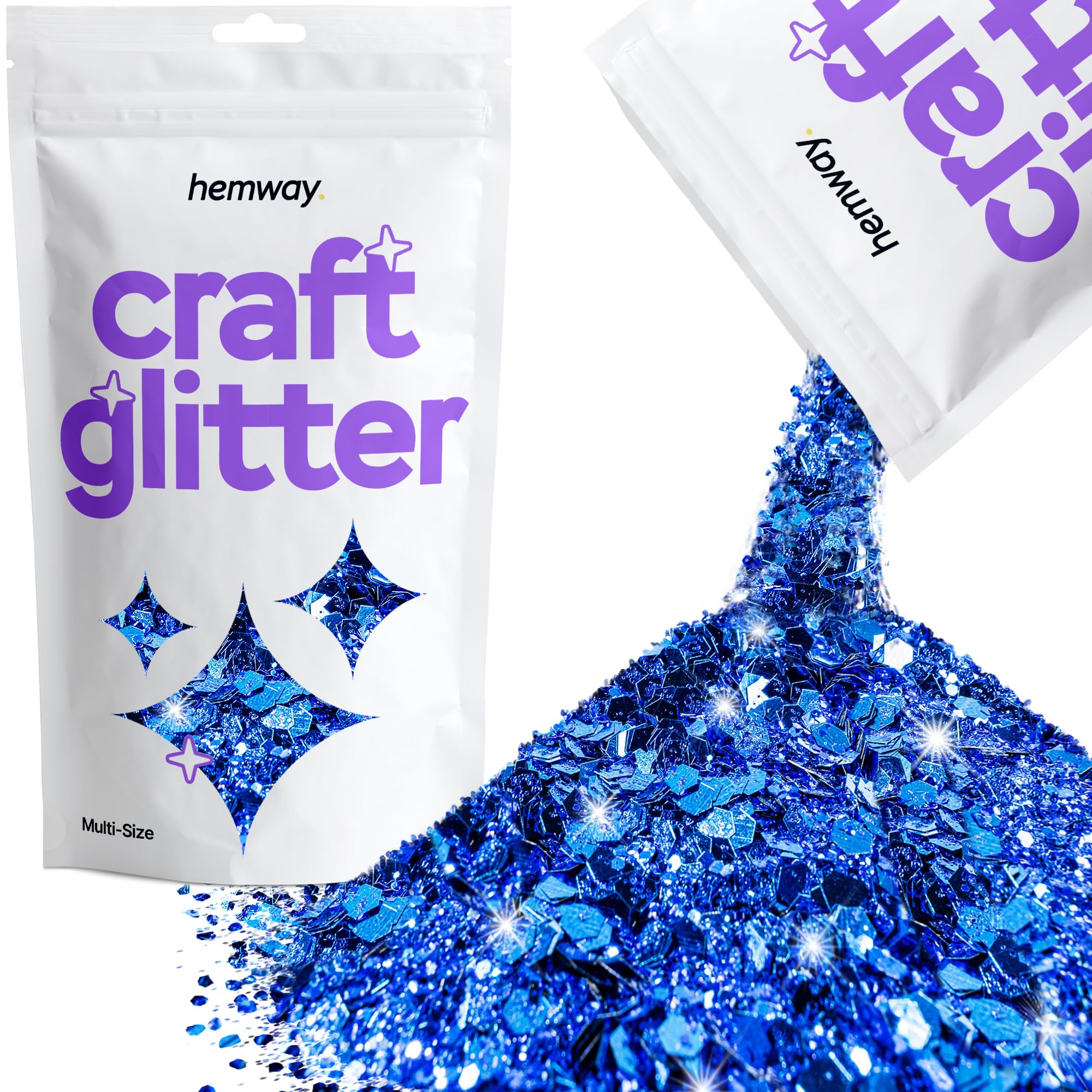 Hemway – Paillettes polyuréthane et époxy 100 g - Marron bronze | Paillettes fines métalliques pour artisanat en résine | Fournitures de loisirs créatifs pour gobelets, bougies, sous-verres