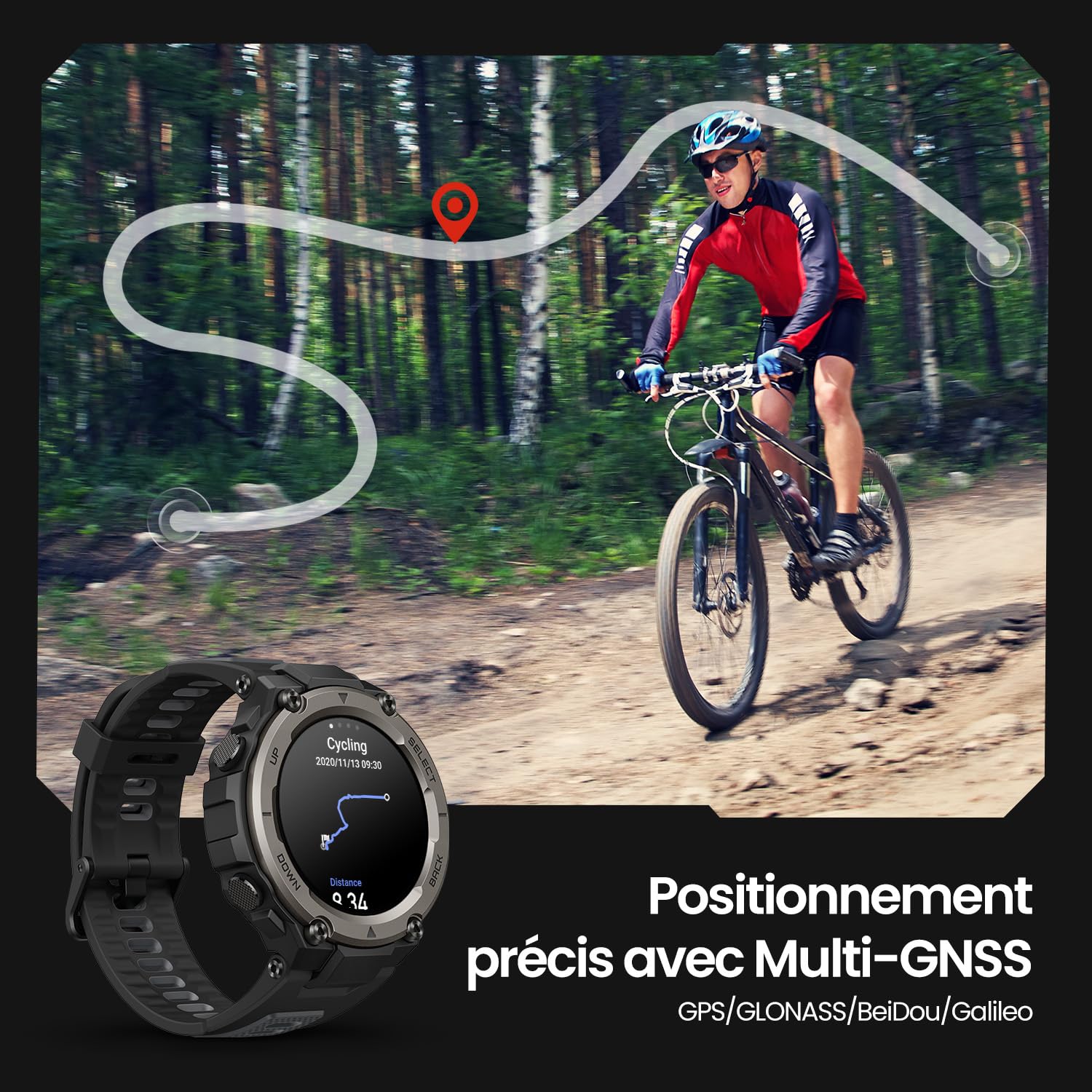 Amazfit T-Rex Pro 2024 Black