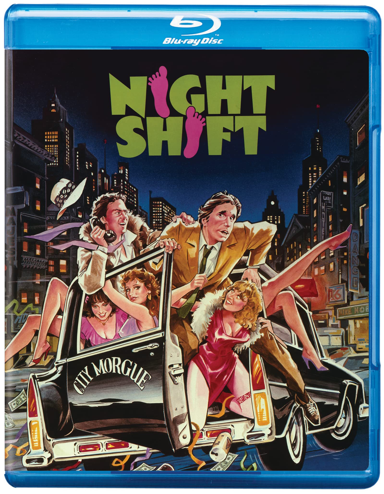 NIGHT SHIFT BD: Amazon.co.uk: Michael Keaton, Henry Winkler