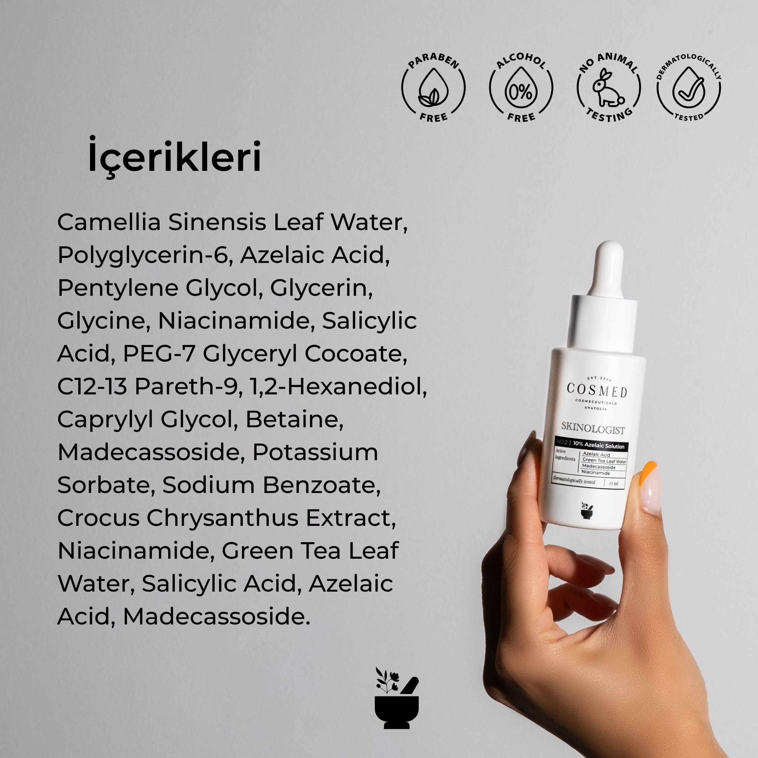 COSMED Skinologist 10% Azelaic Solution 15 ml