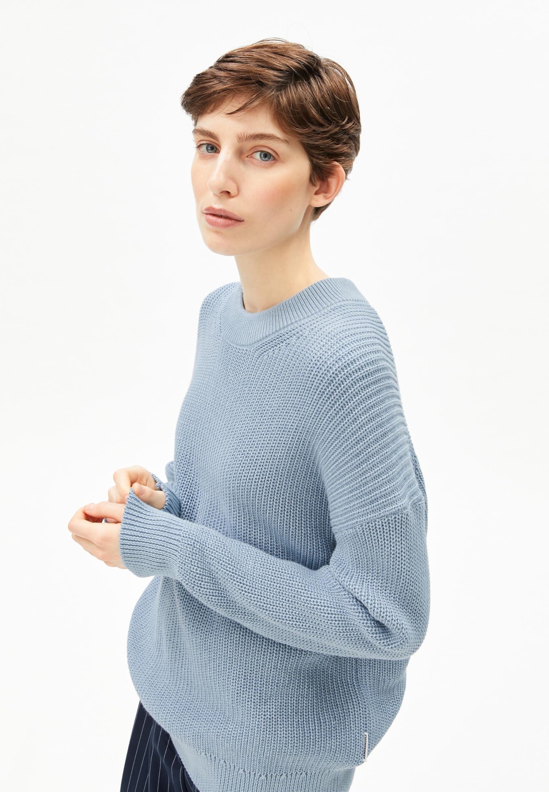 ARMEDANGELS Damen Pullover aus Bio-Baumwolle VANISÉ Loose Fit