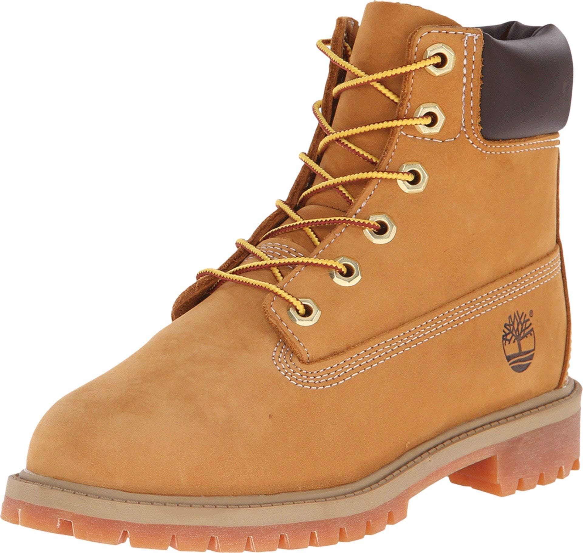 6-Inch Premium Waterproof Boot (Toddler/Little Kid/Big Kid),Wheat Nubuck,3.5 M US Big Kid