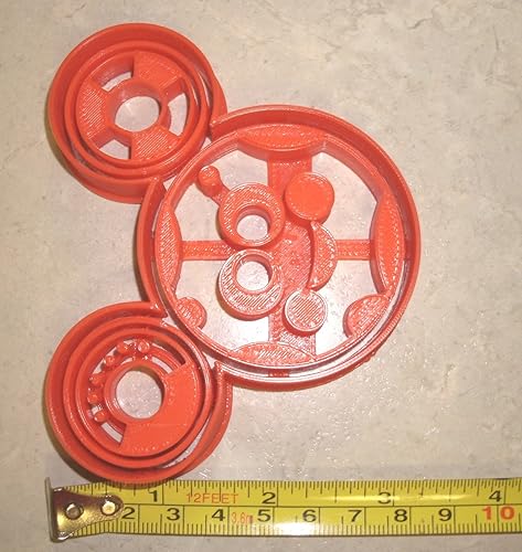 Miniatura 8 de HERRAMIENTAS DE RATÓN MÁGICO TEMÁTICO COMPUTADORA CLUBHOUSE Ocasión especial Cortador de galletas FONDANT HERRAMIENTA USA PR764