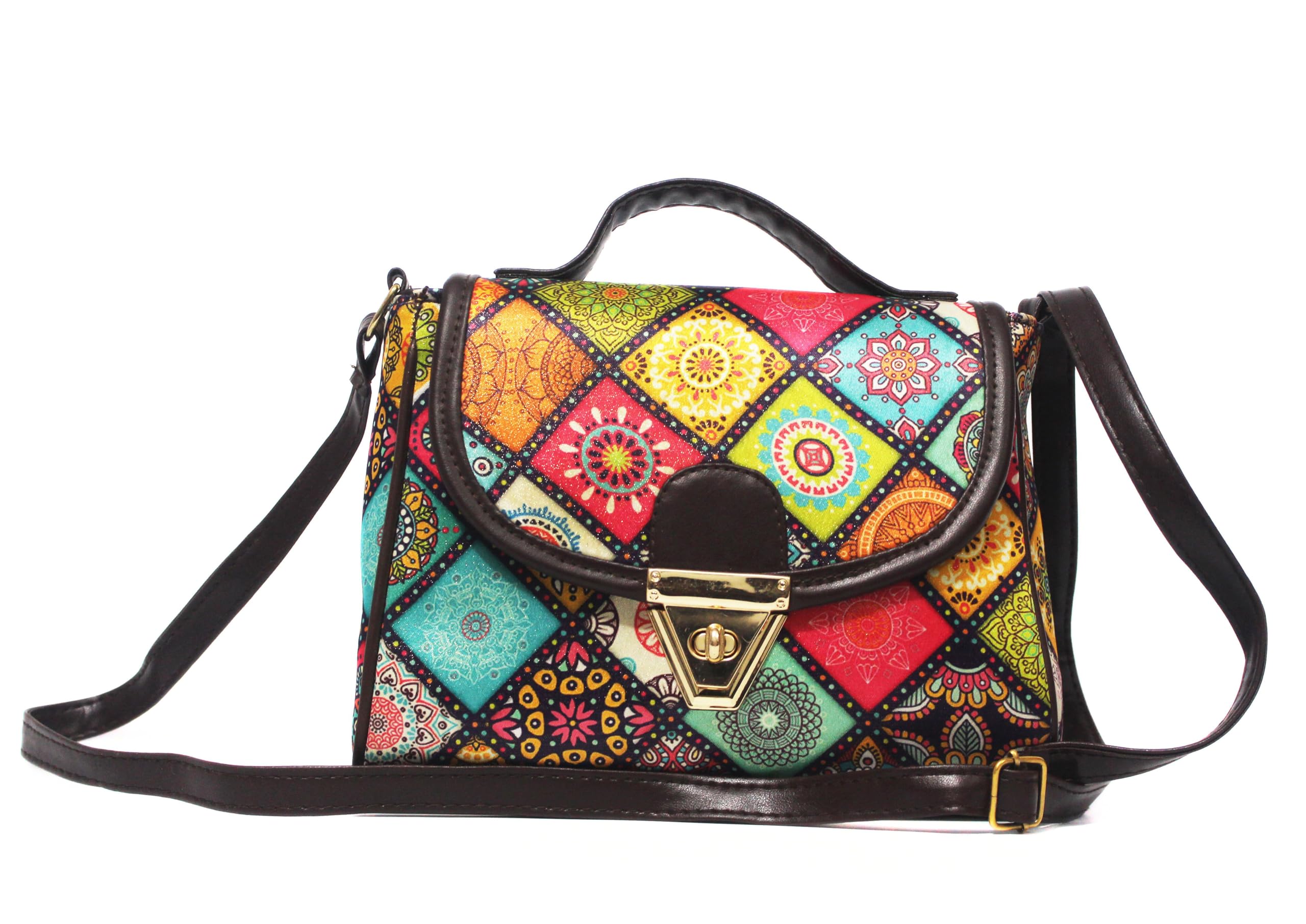 Sling bag for women | Cotton Fabric | Handcrafted - Printed (B0D5VGM4CL) Amazon Price History, Amazon Price Tracker