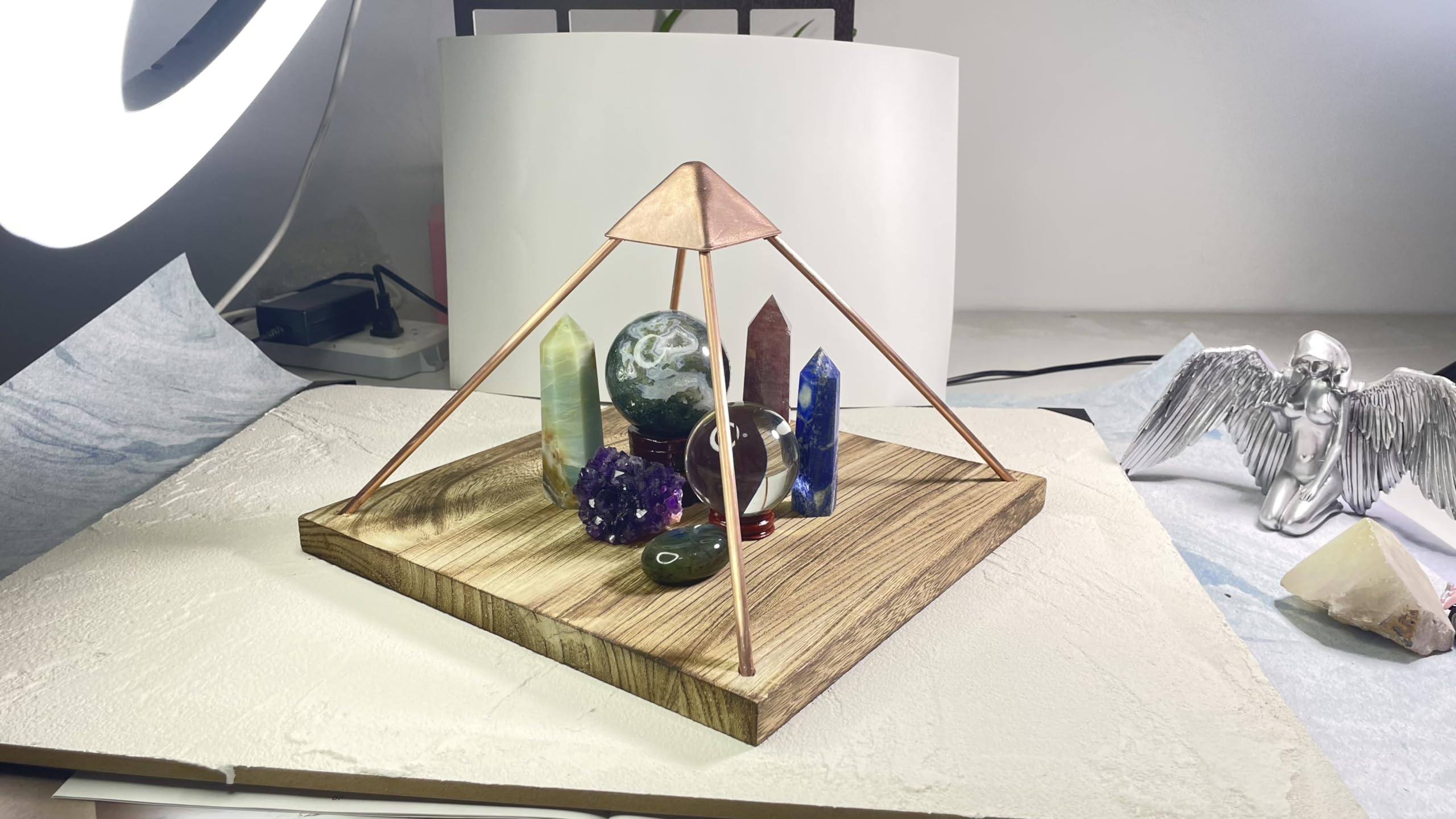 Amazon.com: JYTTDS Copper Meditation Pyramid Energy Emitters