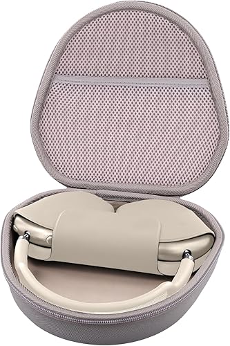 Miniatura 15 de khanka Estuche rígido de transporte para auriculares inalámbricos Apple AirPods Max, funda negra Negro,Azul oscuro,Púrpura,Verde,Azul