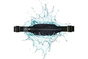 Slim Running Belt for Women & Men, Fits All Phones: Your Perfect Phone Holder Belt