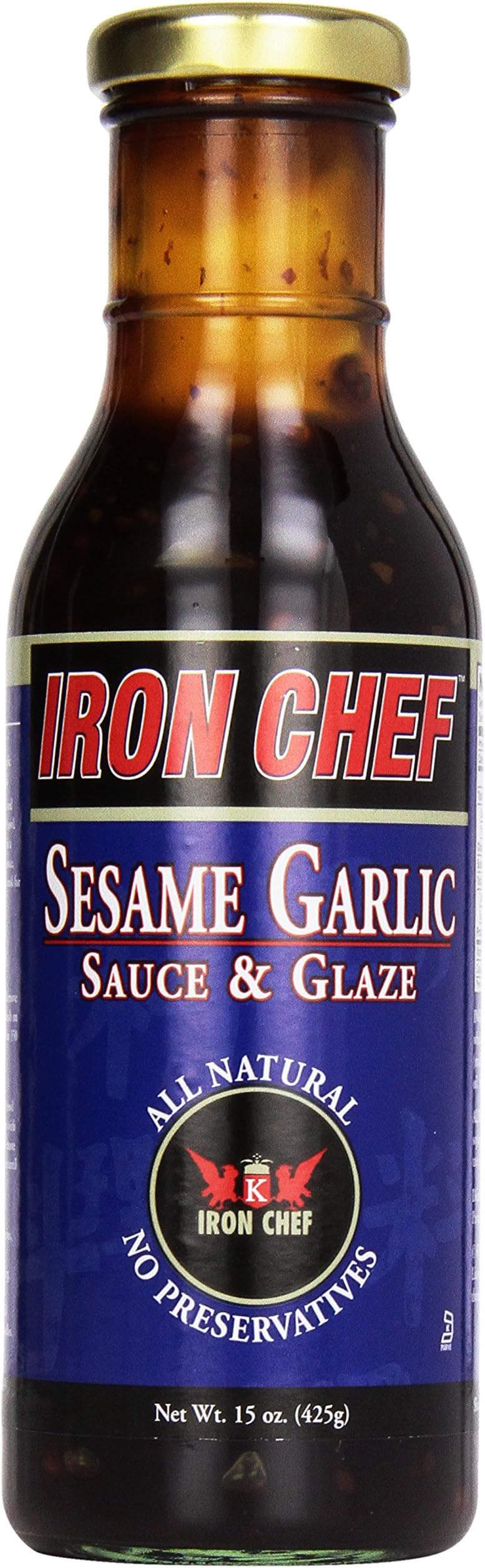 Iron Chef Sesame Garlic Sauce, 15 oz Grocery & Gourmet Food