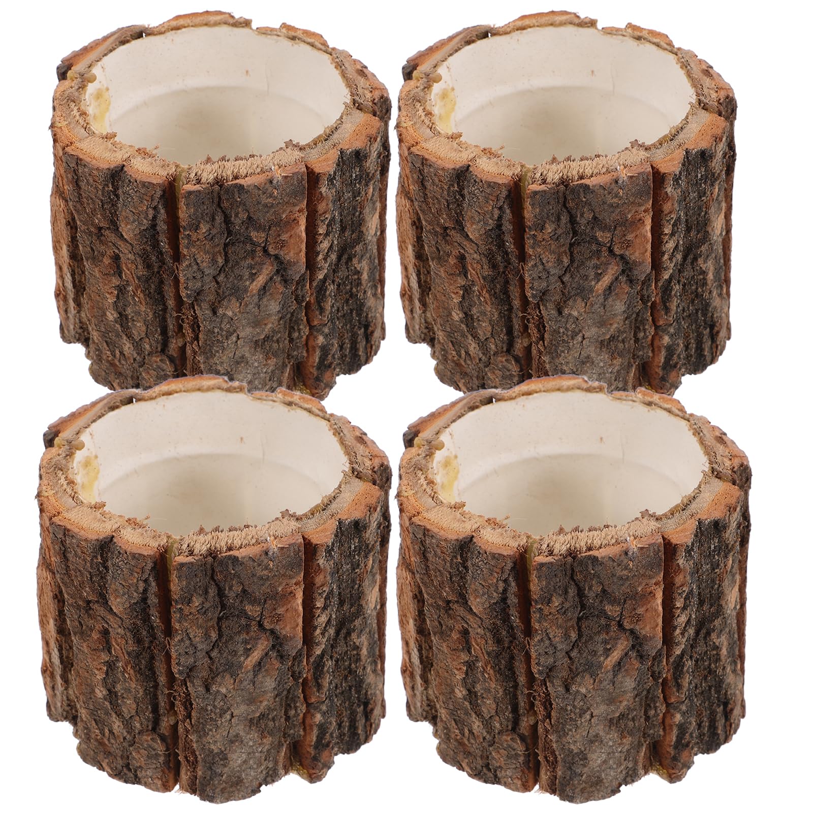 Pots de fleurs en bois Happyyami pour en finir avec les vilains récipients en plastique