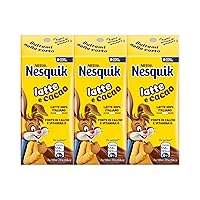 NESQUIK Pronto da Bere Latte e Cacao, Confezione da 24 Brick da 180ml (4,32L)