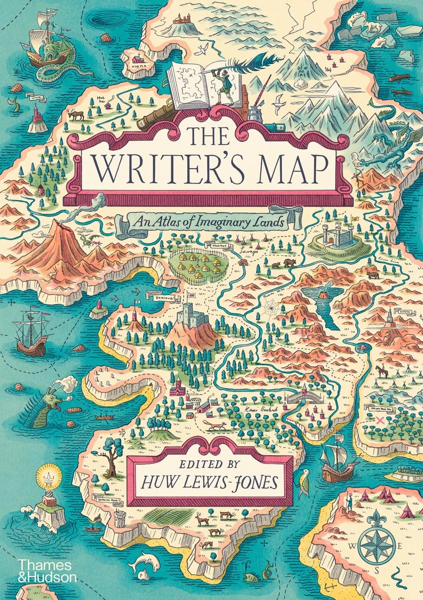 The Writer's Map by Huw Lewis-Jones - 9780500519509