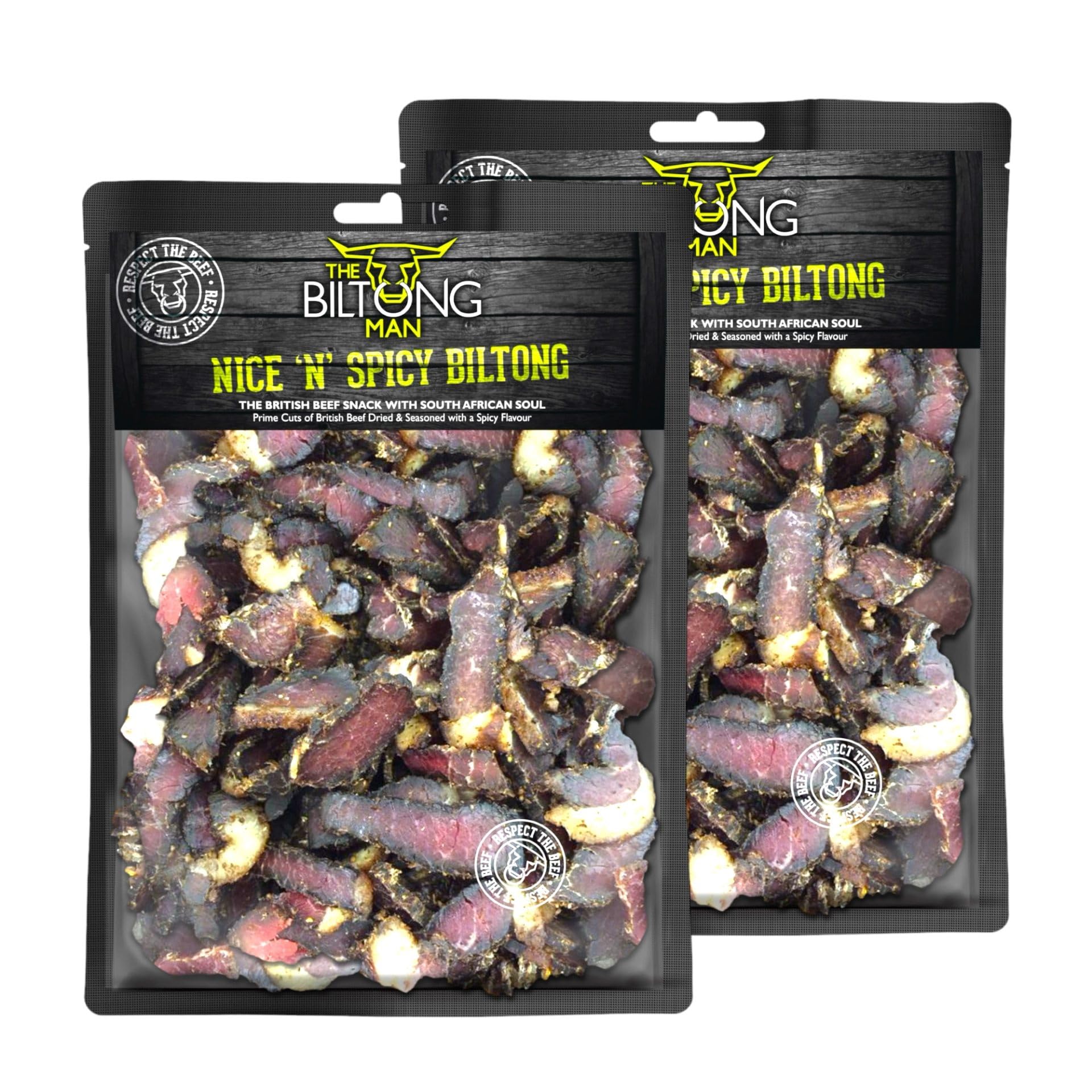 Nice n Spicy Fatty - High-Protein Beef Snack, 1000g (2 x 500g)