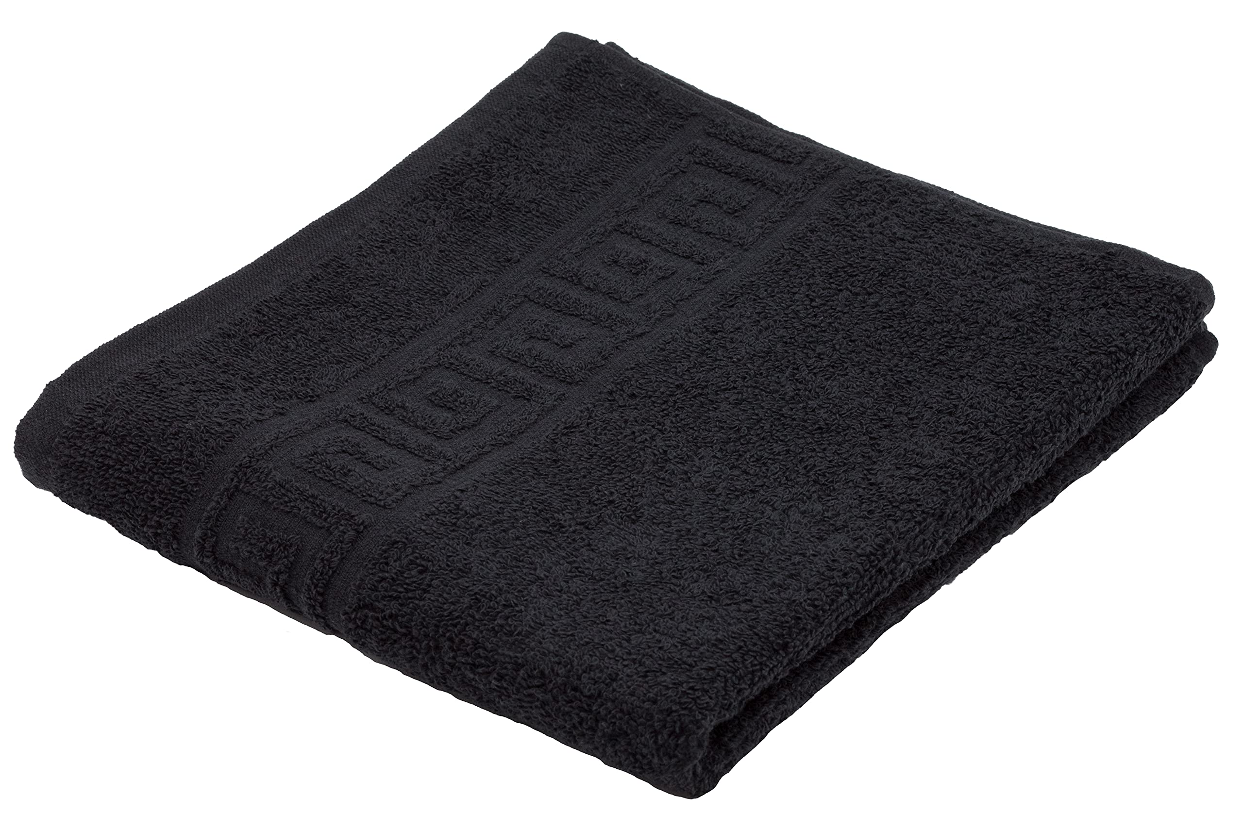LIGHT TURQUOISE 2 X BATH TOWELS SET, 70X140 LARGE SIZE 100% NATURAL COTTON 500 GSM THICK ABSORBENT TOWEL, HOTEL QUALITY RINGSPUN — view 22