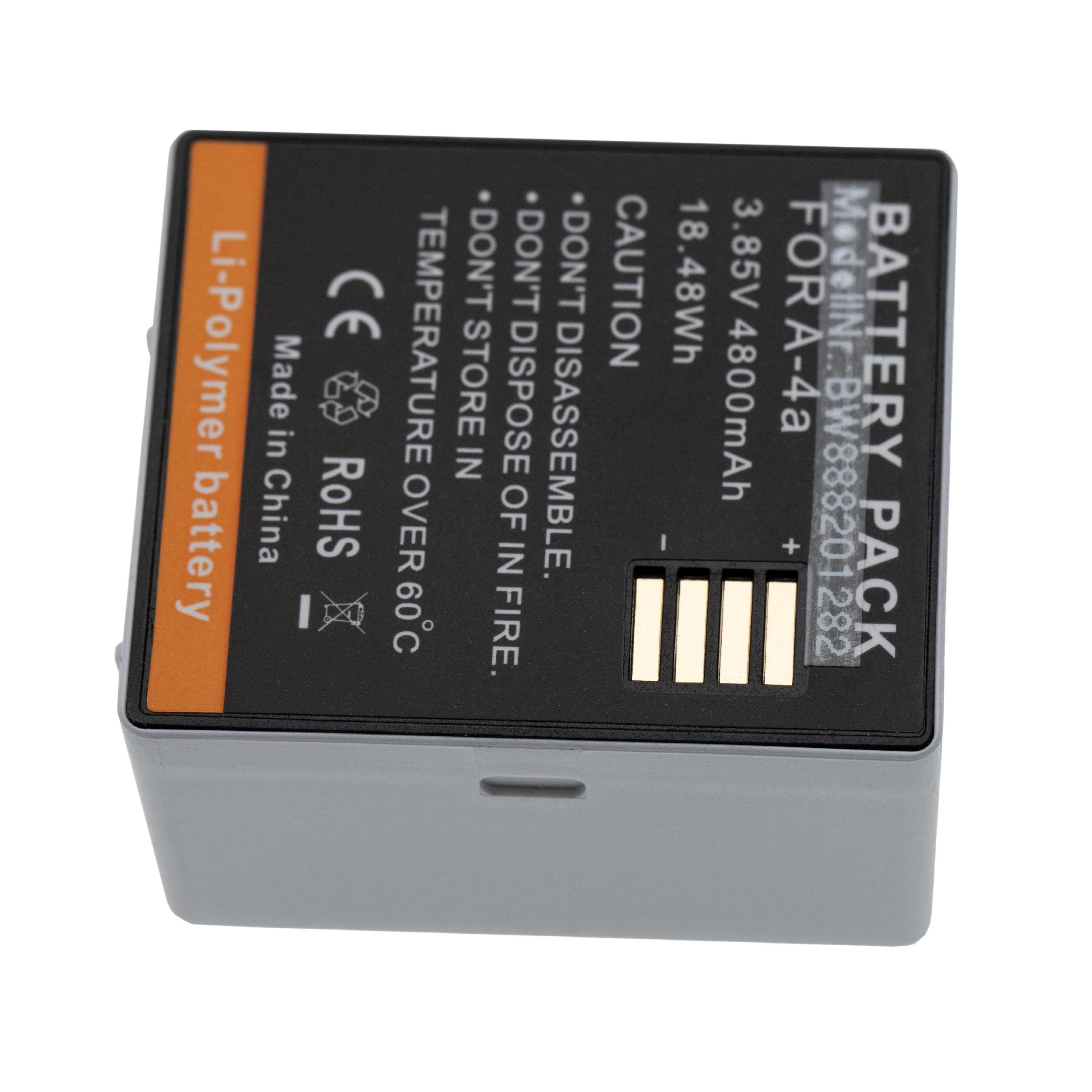 Vhbw Ersatz Für Nintendo WUP-003 Für Spielekonsole / Controller  5200 Mah 3 7 V S0z3w05x