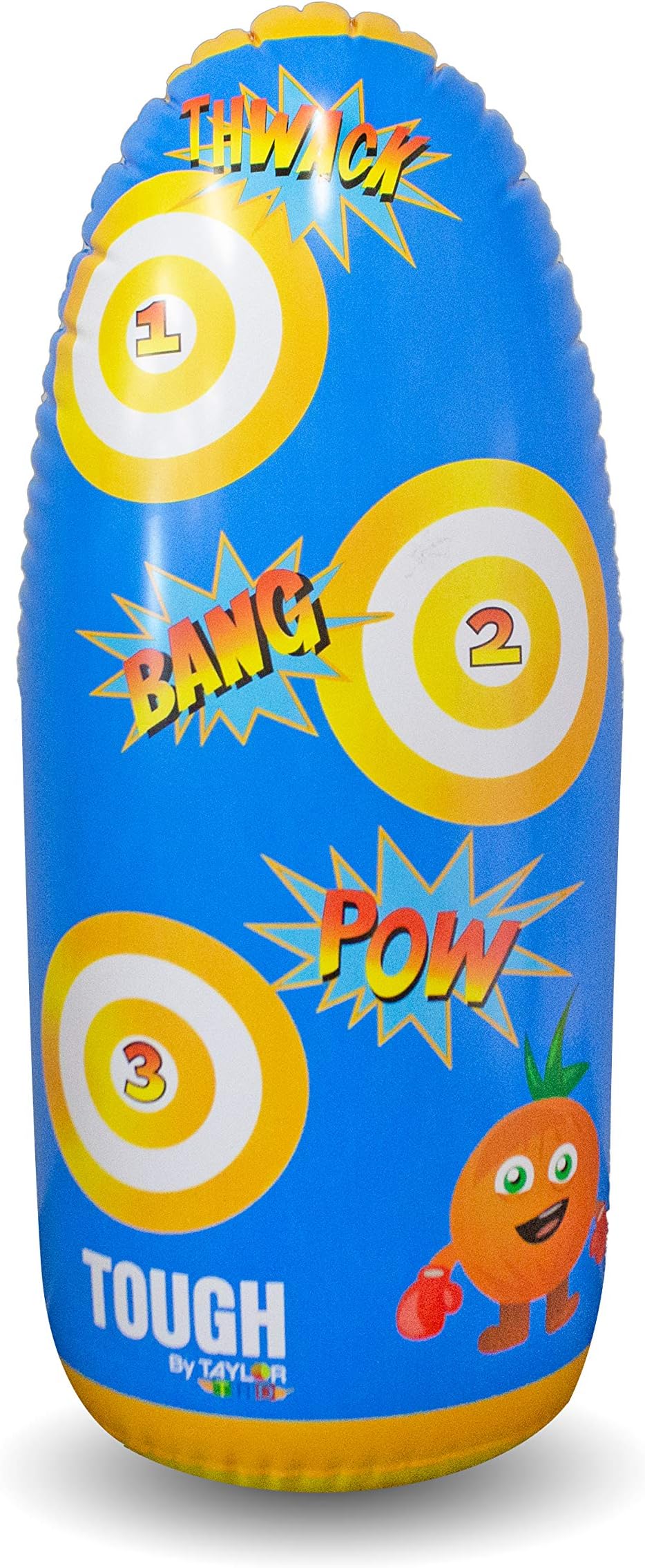 Taylor Toy Inflatable Punching Bag for Kids - Free-Standing Bounce Back Punching Bag - Bop Bag