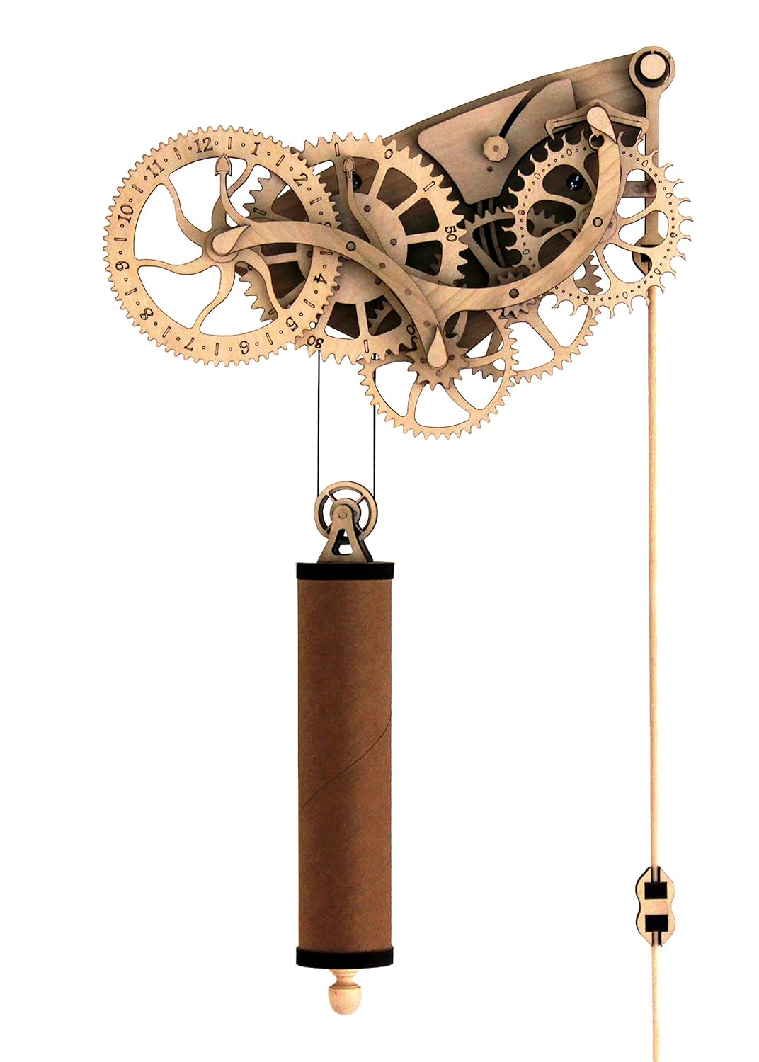 Abong Mechanical Wooden Clock Kit Amazon.in Toys & Games