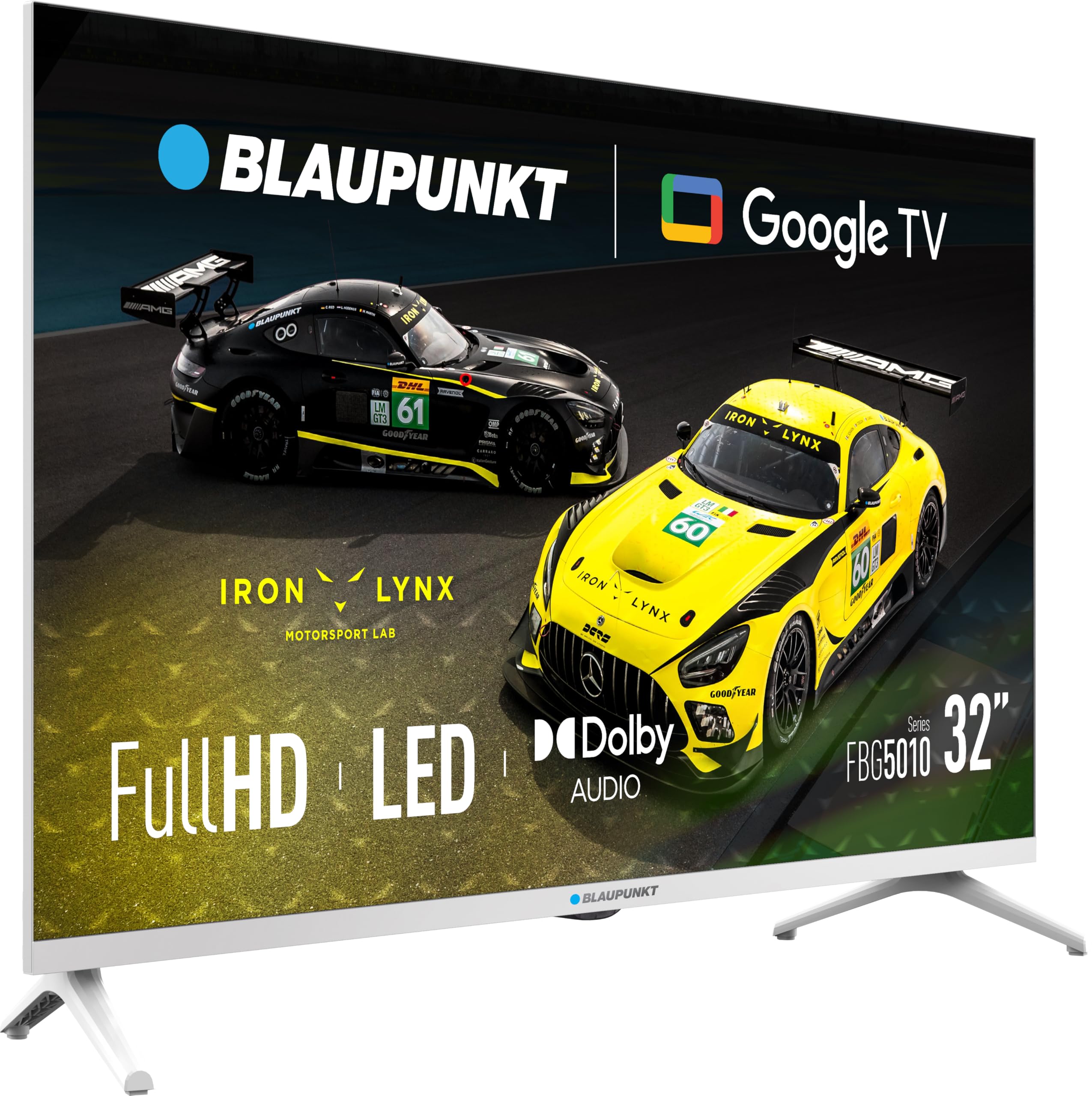 Blaupunkt 32FBG5010S Smart TV Full HD 32 Pouces, 32FBG5010S, LED LCD, Résolution 1920x1080, Wi-FI et Bluetooth, Compatible HDR, 2 Ports HDMI