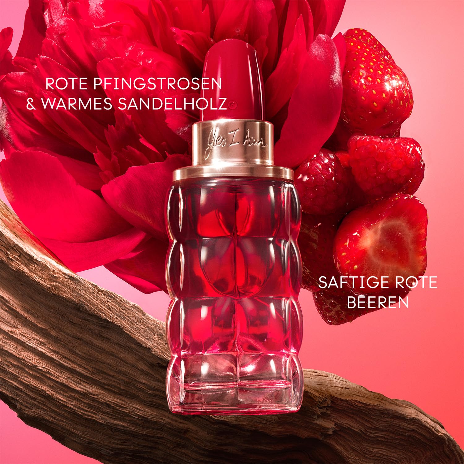 Cacharel Yes I Am Bloom Up Eau de Parfum für Damen, fruchtig-blumiger Duft, feminines Damenparfüm, 30 ml