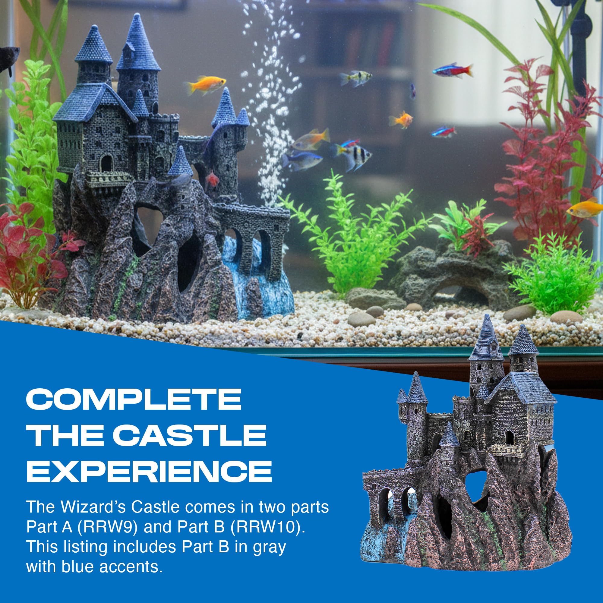 Amazon.com : Penn-Plax Deco-Replicas Age-of-Magic Wizard's Castle