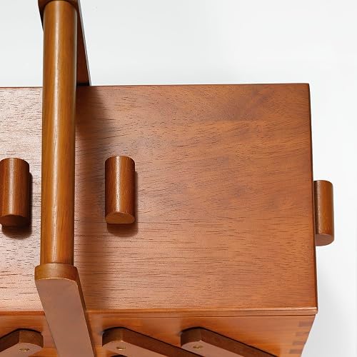 Prym 612549 Boîte à Couture en Bois foncé M Marron - 6