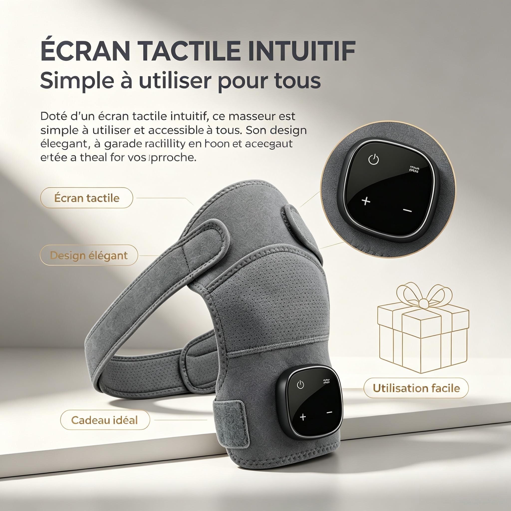 ErgoDream Appareil de massage pour les épaules,Portable