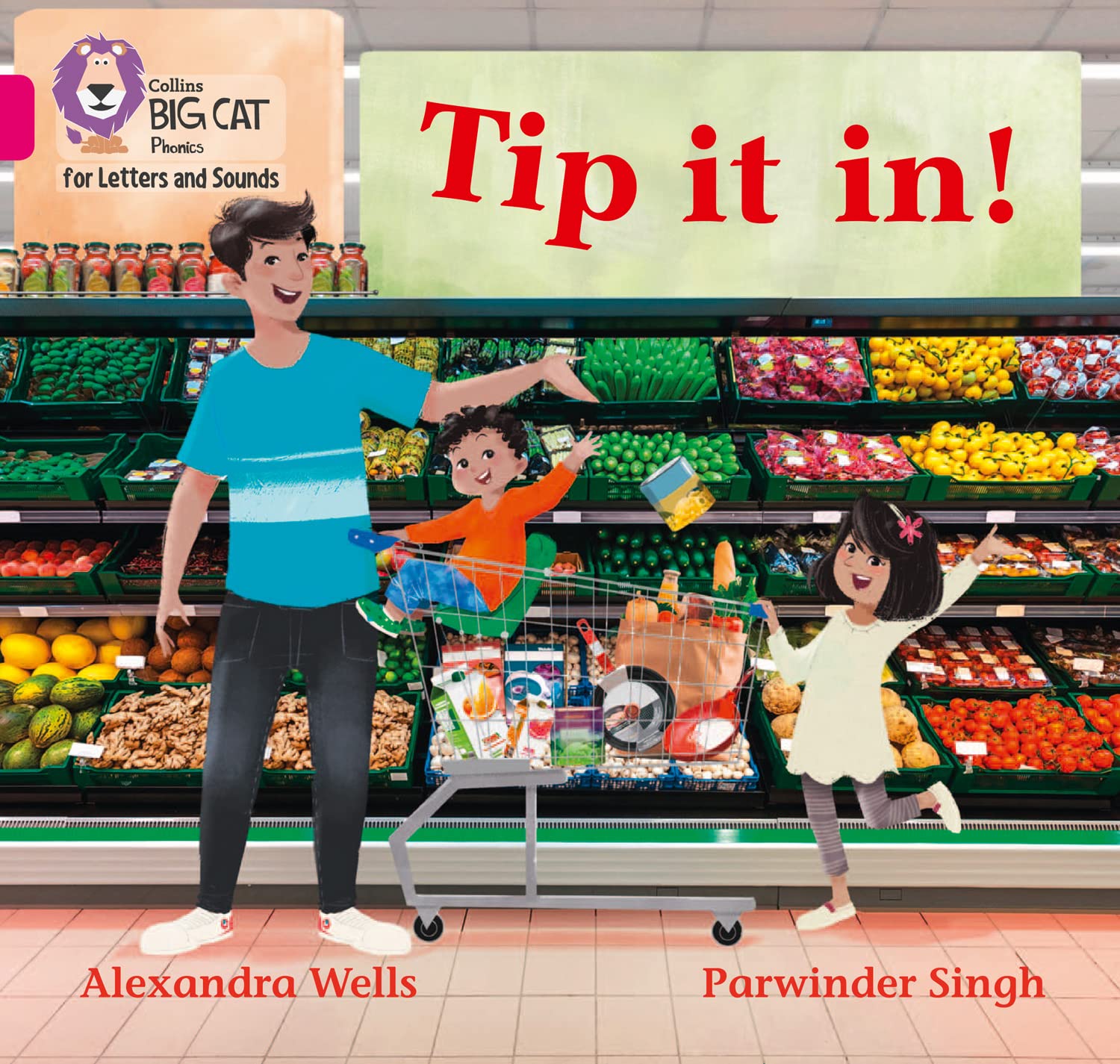 Tip It In!: Band 01A/Pink A (Collins Big Cat Phonics for Letters and Sounds)