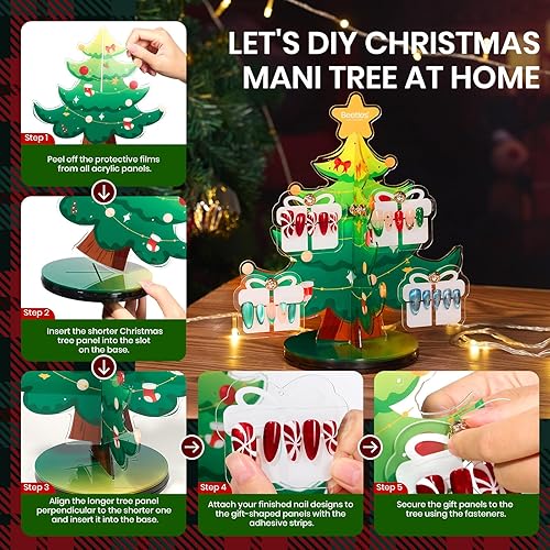 Miniatura 8 de Beetles - Juego de 67 esmaltes de uñas de gel con luz UV de cristal, regalos de Navidad para mujeres, adolescentes y niñas, kit de uñas de gel de 12