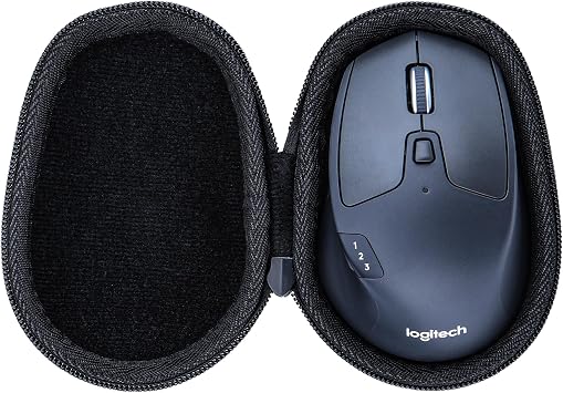Lebakort Hard Carry Case Compatible with Logitech M720 Triathalon Multi-Device Mouse