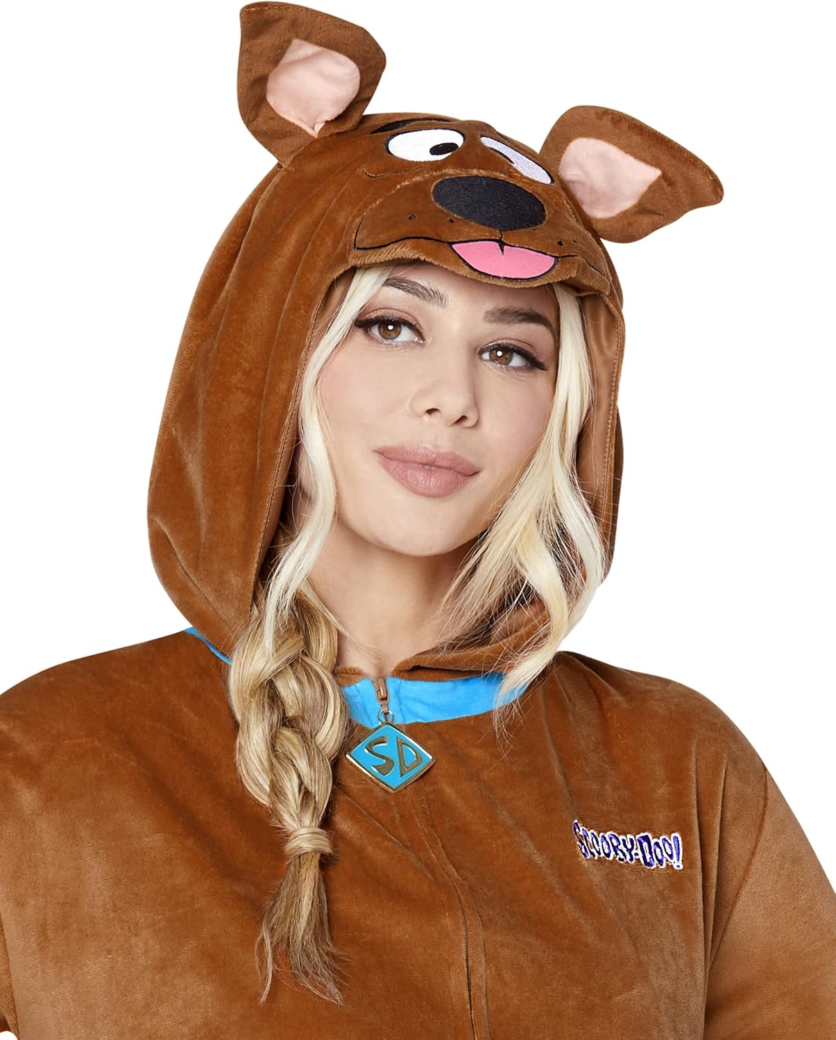 Spirit Halloween Scooby-Doo Adult Scooby-Doo Union Suit Costume | Officially Licensed | One Piece Outfit | Group Costume