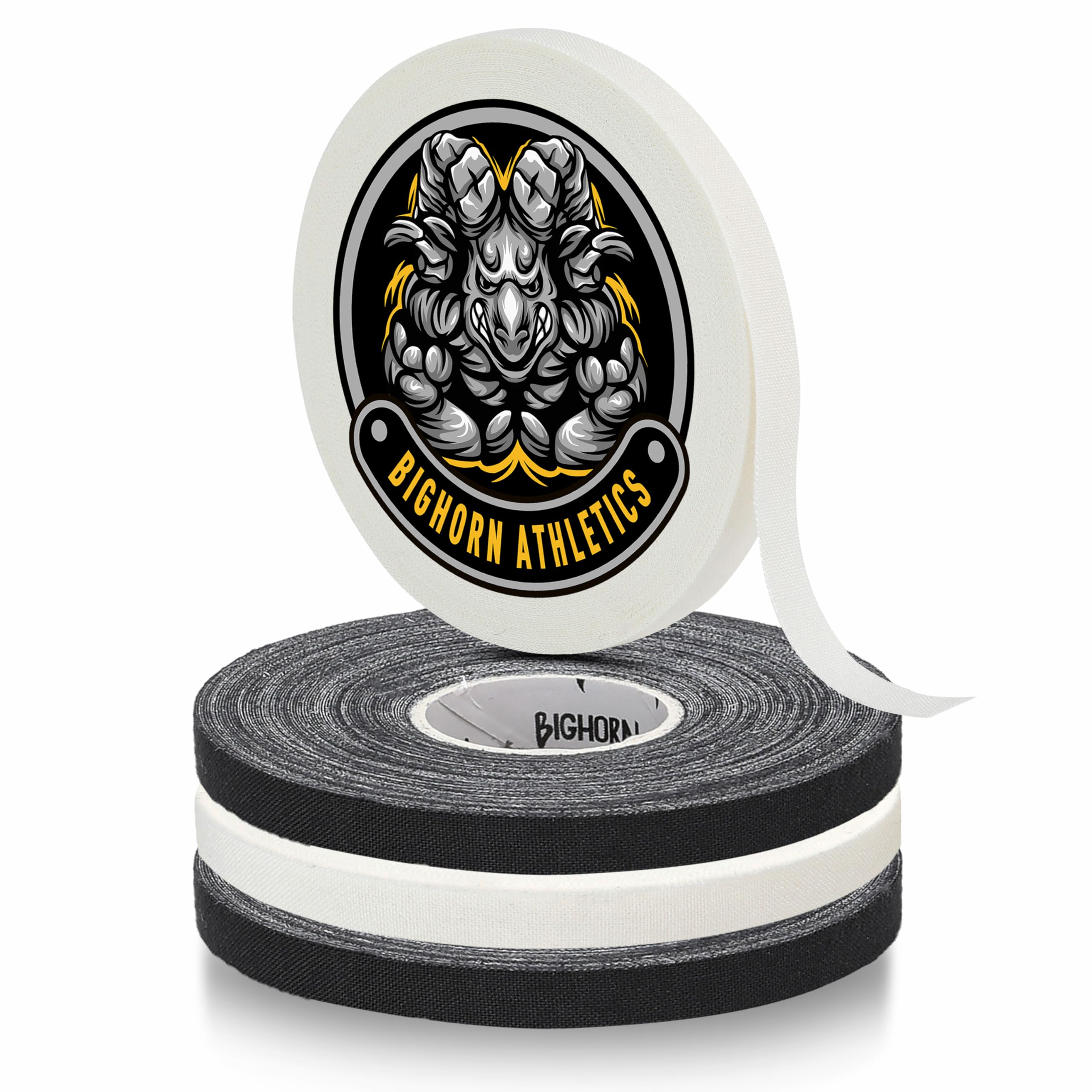 Bighorn Athletics Jiu Jitsu Finger Tape Toe Tape BJJ Tape 4 Rolls Climbing Tape Wrestling Tape Athletic Tape