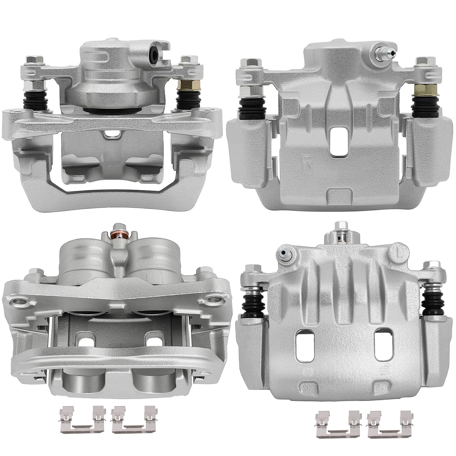 SCITOO - Front &amp; Rear Disc Brake Calipers Assembly w/Bracket For Subaru