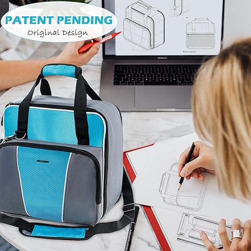 Miniatura 7 de BAGSPRITE Bolsa de viaje para cafetera, compatible con Keurig K-Express, funda de transporte para cafetera de una sola porción con múltiples