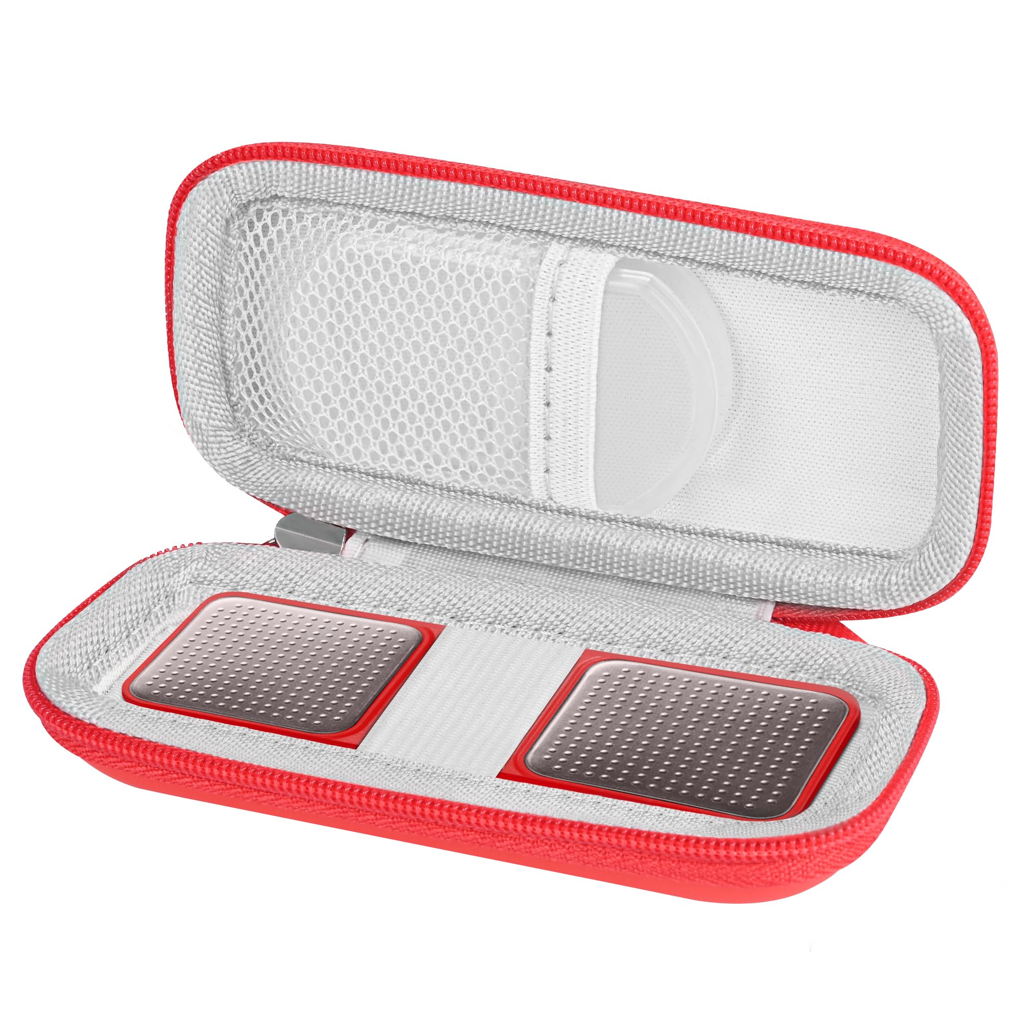 STUKCAZE Heart Rate Monitor Case KardiaMobile EKG Monitor 1L 6L, Portable Hard EVA Kardia Mobile Case with Climbing Clip, Protective KardiaMobile EKG